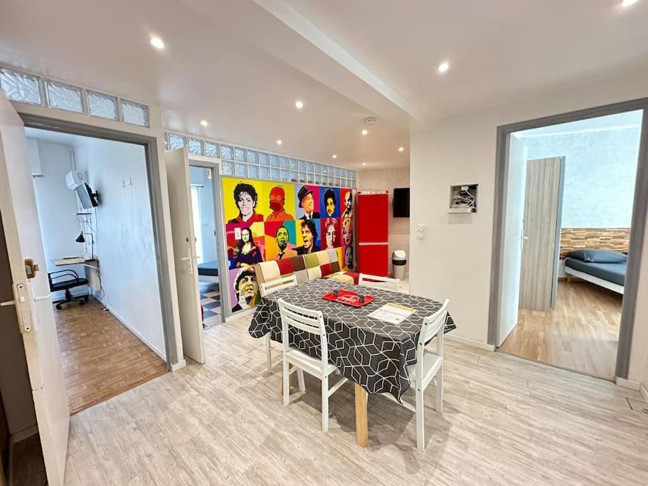 Appartement Avec 4 Chambres Doubles - Proche De La Mer, Des Transports Et De La Promenade Des Anglais Nice Exterior photo
