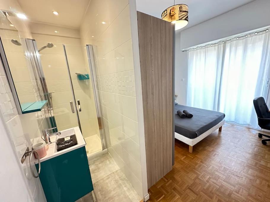 Appartement Avec 4 Chambres Doubles - Proche De La Mer, Des Transports Et De La Promenade Des Anglais Nice Exterior photo