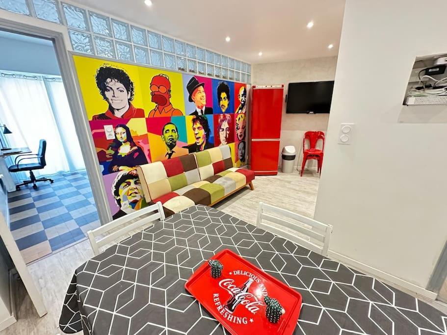 Appartement Avec 4 Chambres Doubles - Proche De La Mer, Des Transports Et De La Promenade Des Anglais Nice Exterior photo